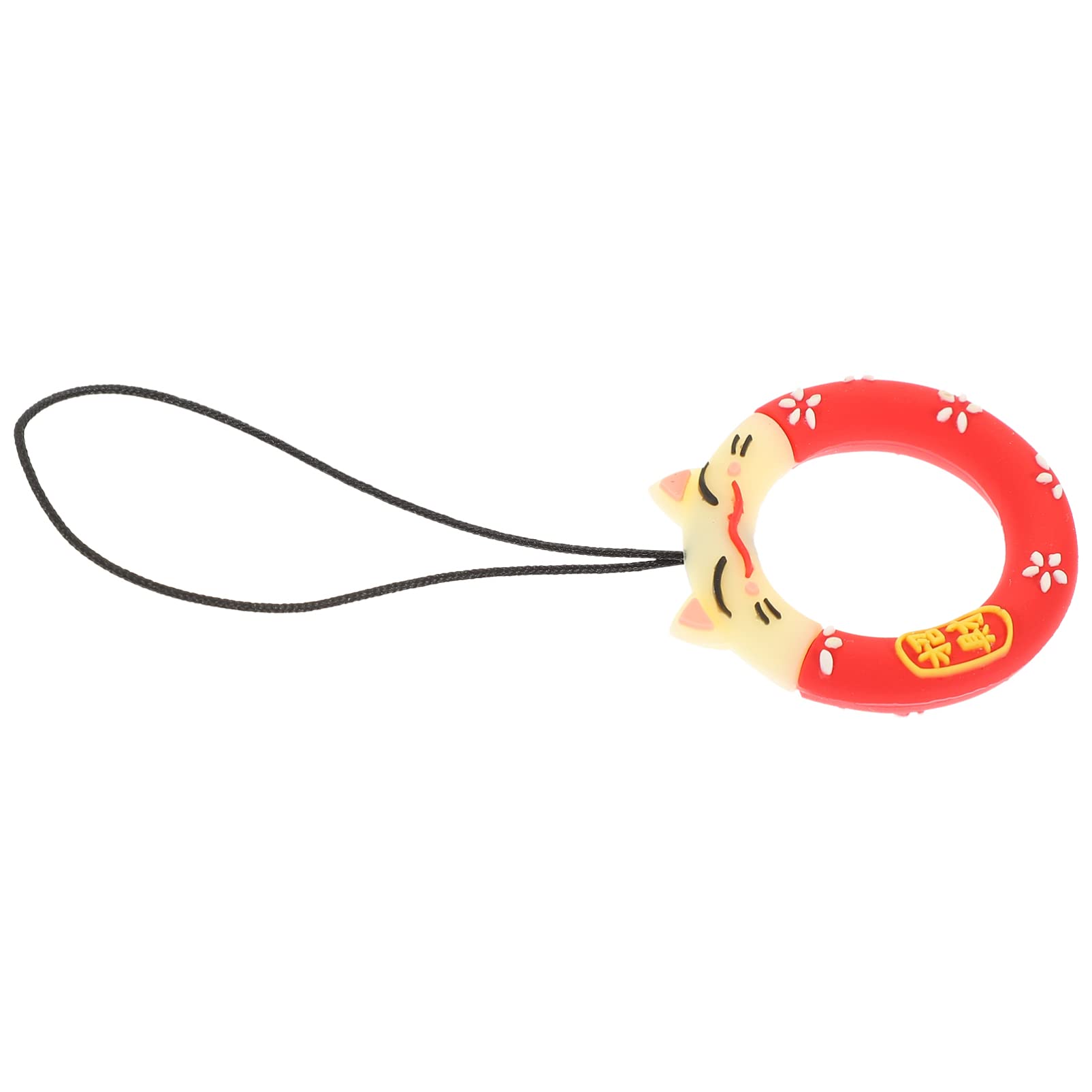 Cartoon Phone Lanyard - Unique Phone Strap with Finger Loop for Phone Cases - Perfect for Work, Travel, and Hands-Free Convenience