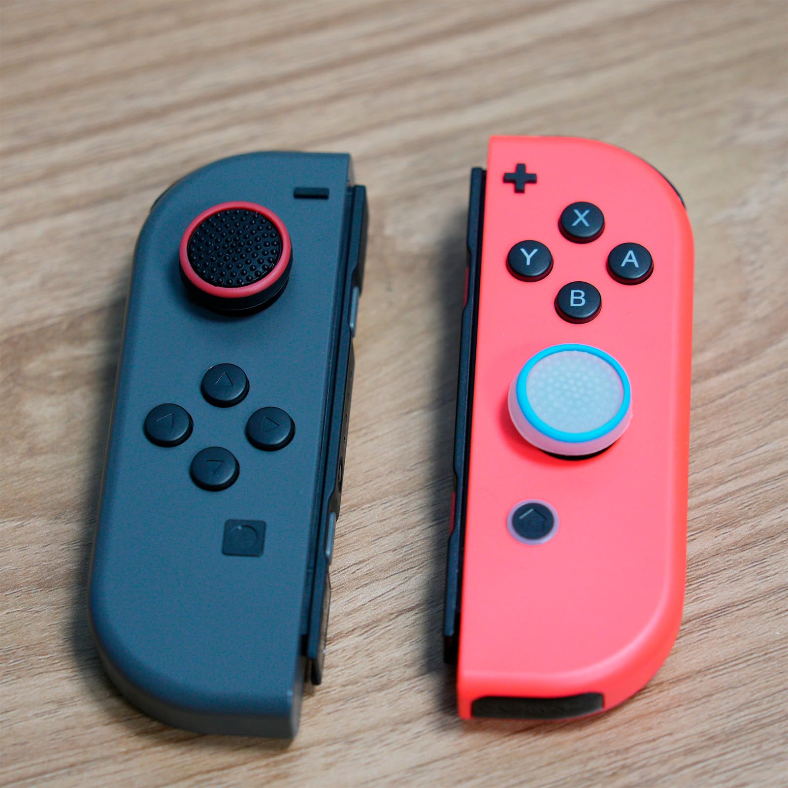 20PCS Silicone Joy-Con Thumb Grip Caps - Analog Thumbstick Joystick Covers for Nintendo Switch/Lite/OLED Controller Accessories - Improve Grip & Comfort for Gaming, Travel & Long Play Sessions