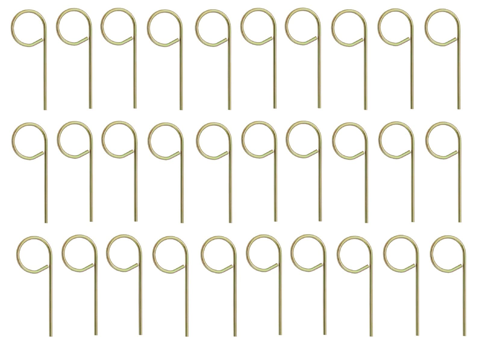 30 Pack Interior Door Key Pins - Emergency Keys for Bedroom & Bathroom Doors (30 Pins) | Perfect for Home Security, Lockouts & Emergency Access