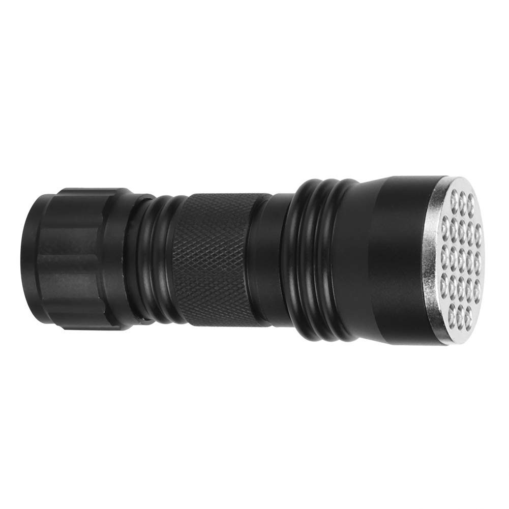 21 LED UV Flashlight - Pet Urine Detector Light for Dogs & Cats | Mini Torch for Finding Stains on Carpets, Furniture & Floors | Portable Urine Light Detector (No Tail Strap)