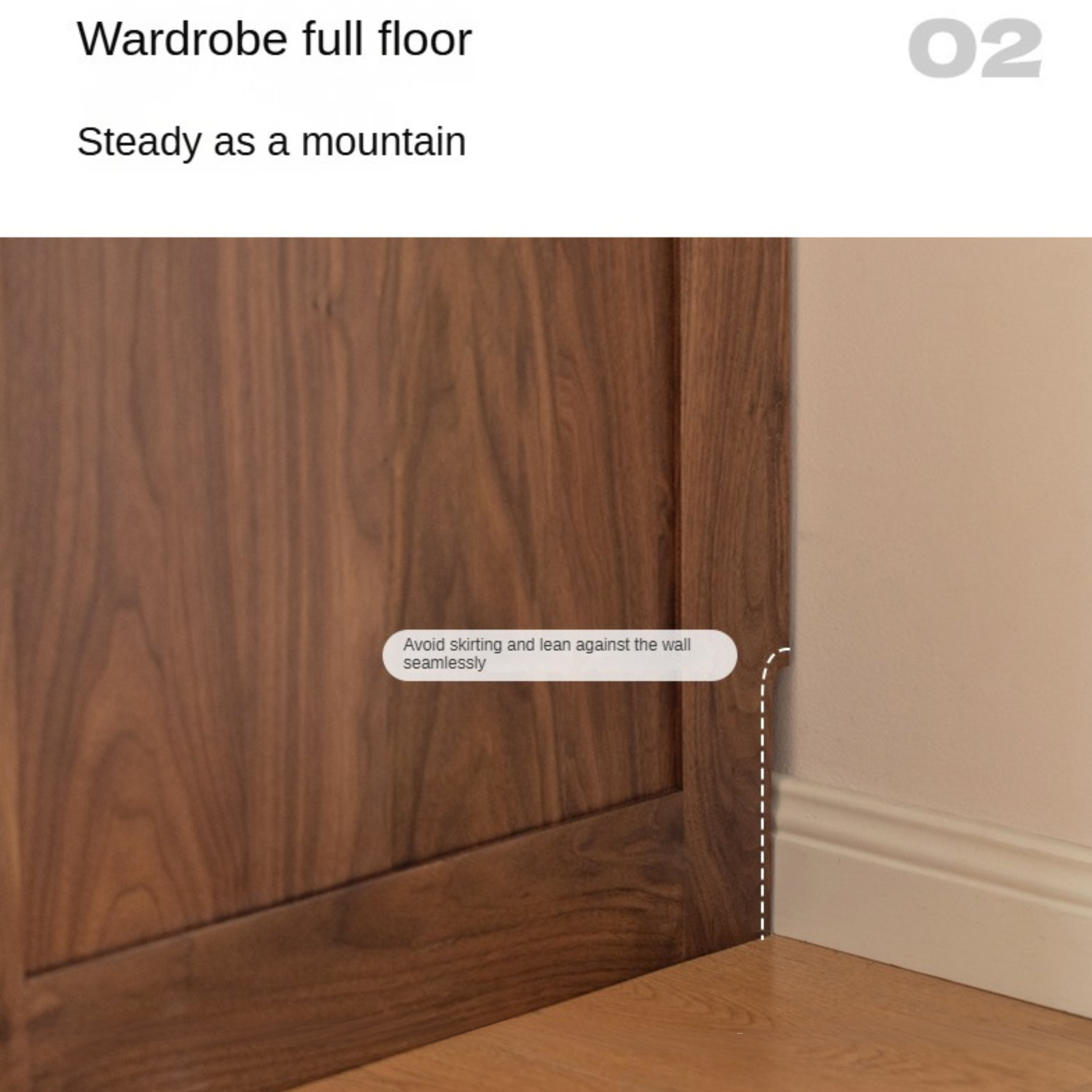 Premium Black Walnut Solid Wood Sliding Door Closet - Elegant & Durable Wardrobe Solution for Bedroom, Walk-in Closet, and Modern Home Decor
