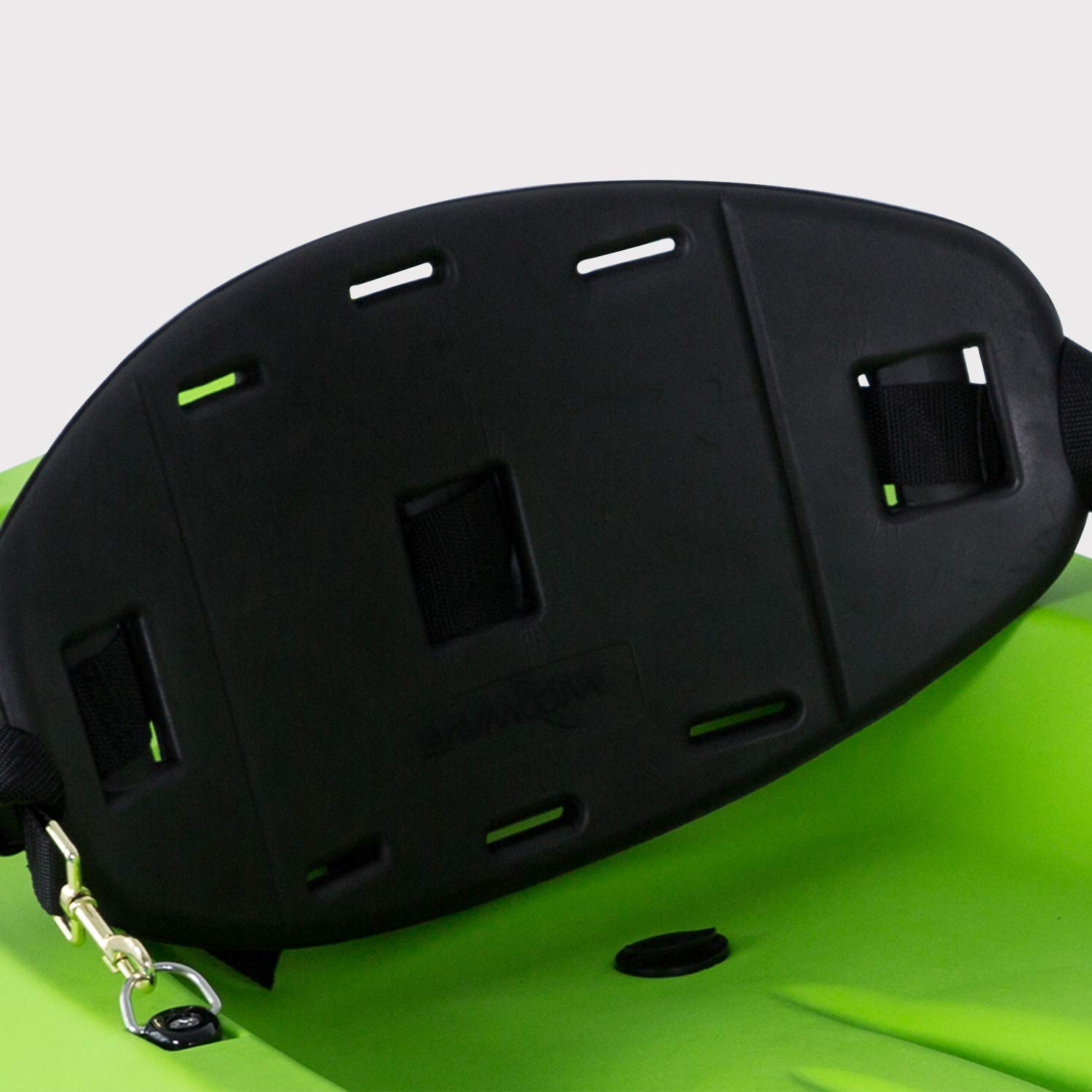 **WOOWAVE Adjustable EVA Kayak Backrest - Comfortable Padded Lumbar Support with EZ Clips for Canoe & Surfing - Perfect for Kayaking, Fishing, and Water Sports**    *(场景: Ideal for long paddling sessions, fishing trips, or recreational water activities to reduce back fatigue and enhance comfort.)*