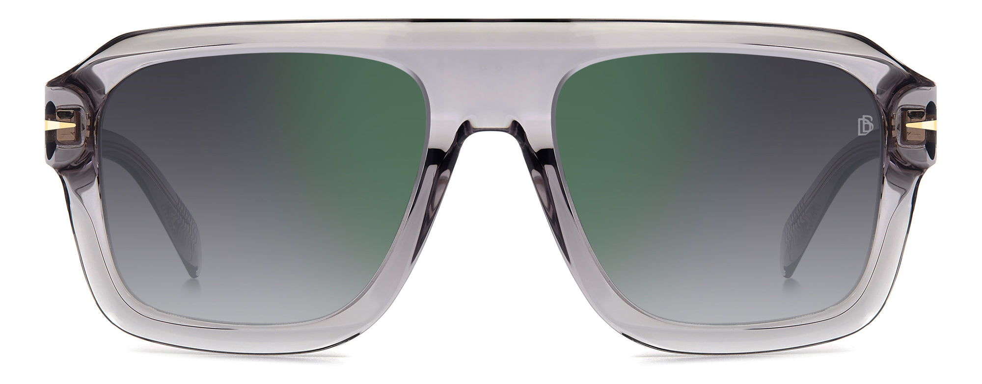 David Beckham DB7127/S Men's Sunglasses - Polarized UV Protection Aviator Style for Driving, Outdoor Sports & Fashion
