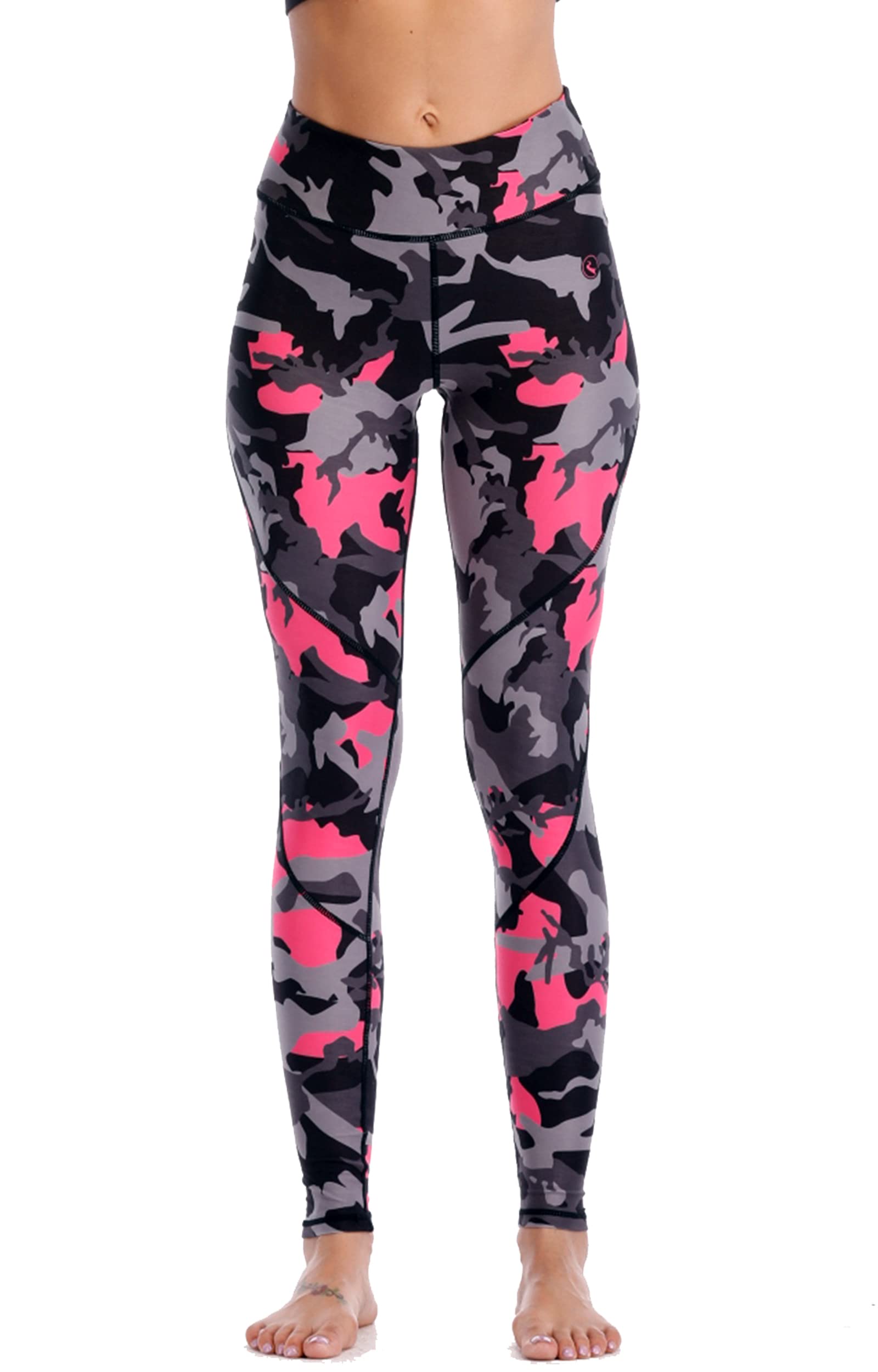 Sustainable High Waisted Yoga Capris with Pockets - Women's Workout Leggings for Fitness, Running & Yoga | Comfortable & Stylish Activewear for Gym, Lounge & Outdoor Activities