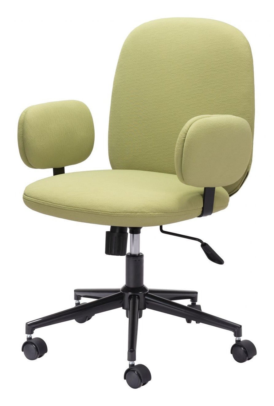 ZUO Modern Lionel Office Fabric Retro Chair - Stylish Mid-Century Design for Home Office & Workspace