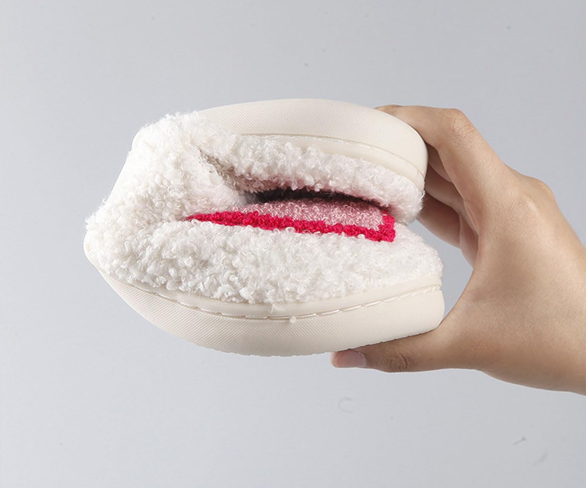 Comfy Memory Foam Slippers for Women & Men - Indoor/Outdoor Fuzzy House Shoes with Non-Slip Sole - Perfect for Home, Bedroom, Lounge & Quick Outdoor Errands