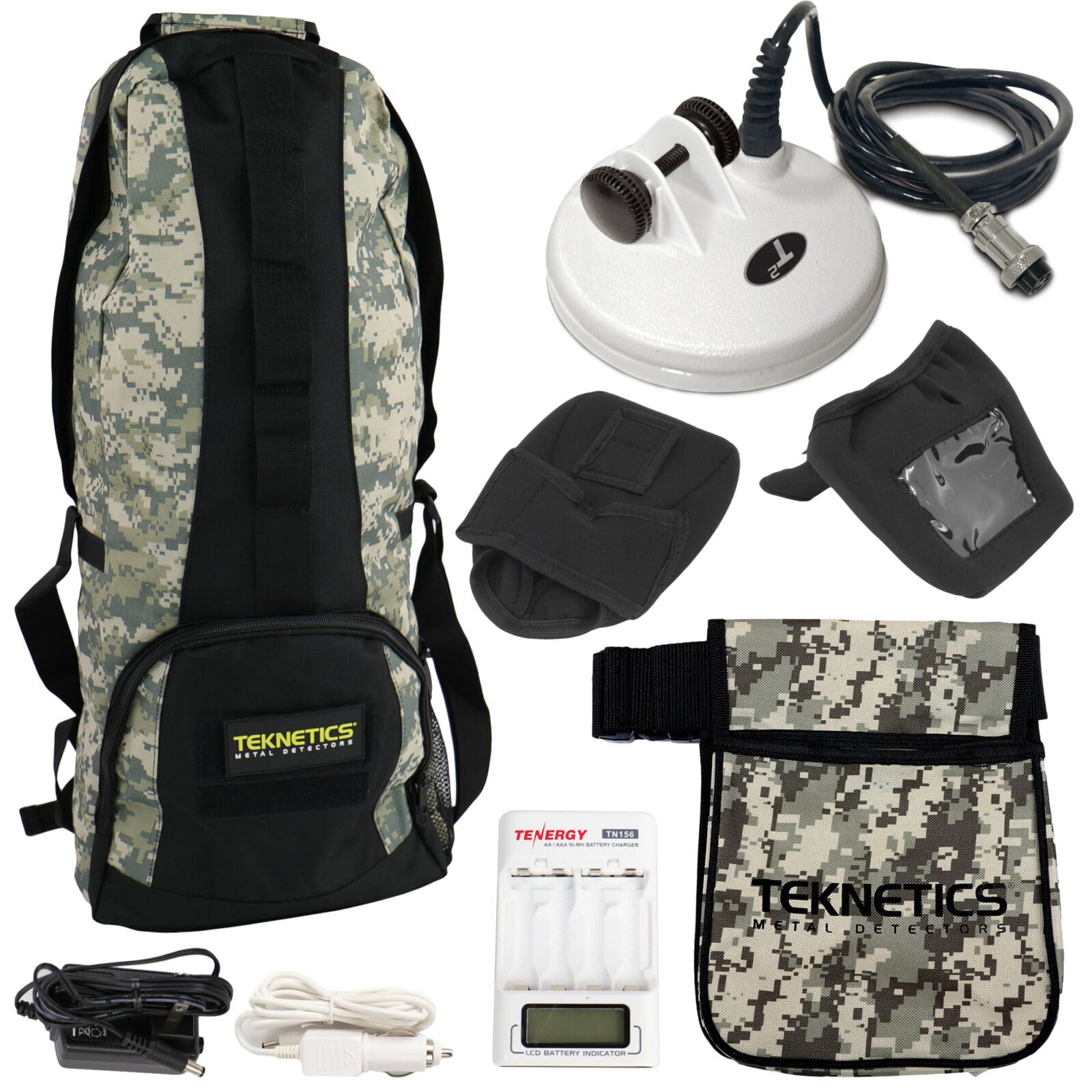 Teknetics T2 Metal Detector Accessory Bundle - 5