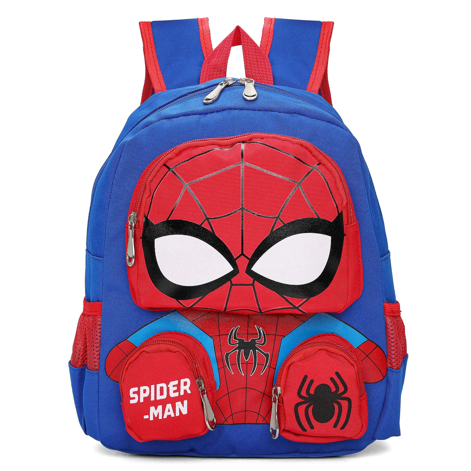 Joicin 3D Spider-Man Backpack for Kids - 13 Inch Lightweight Waterproof Cartoon School Backpack - Valentine's Day Gift for Boys & Girls Ages 3+ - Perfect for School, Travel & Superhero Adventures