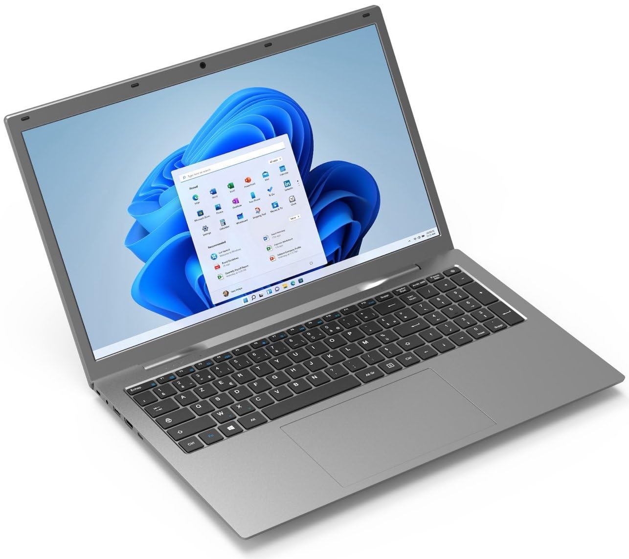 Shinobee Difinity 17.3 Inch HD+ Silent Laptop - Intel Celeron N4120 Quad-Core 2.7GHz, 16GB DDR4 RAM, 1TB SSD, USB 3.0, Bluetooth, Intel UHD Graphics 600, HDMI, Windows 11 with MS Office - Perfect for Home Office, Online Learning & Entertainment #7564