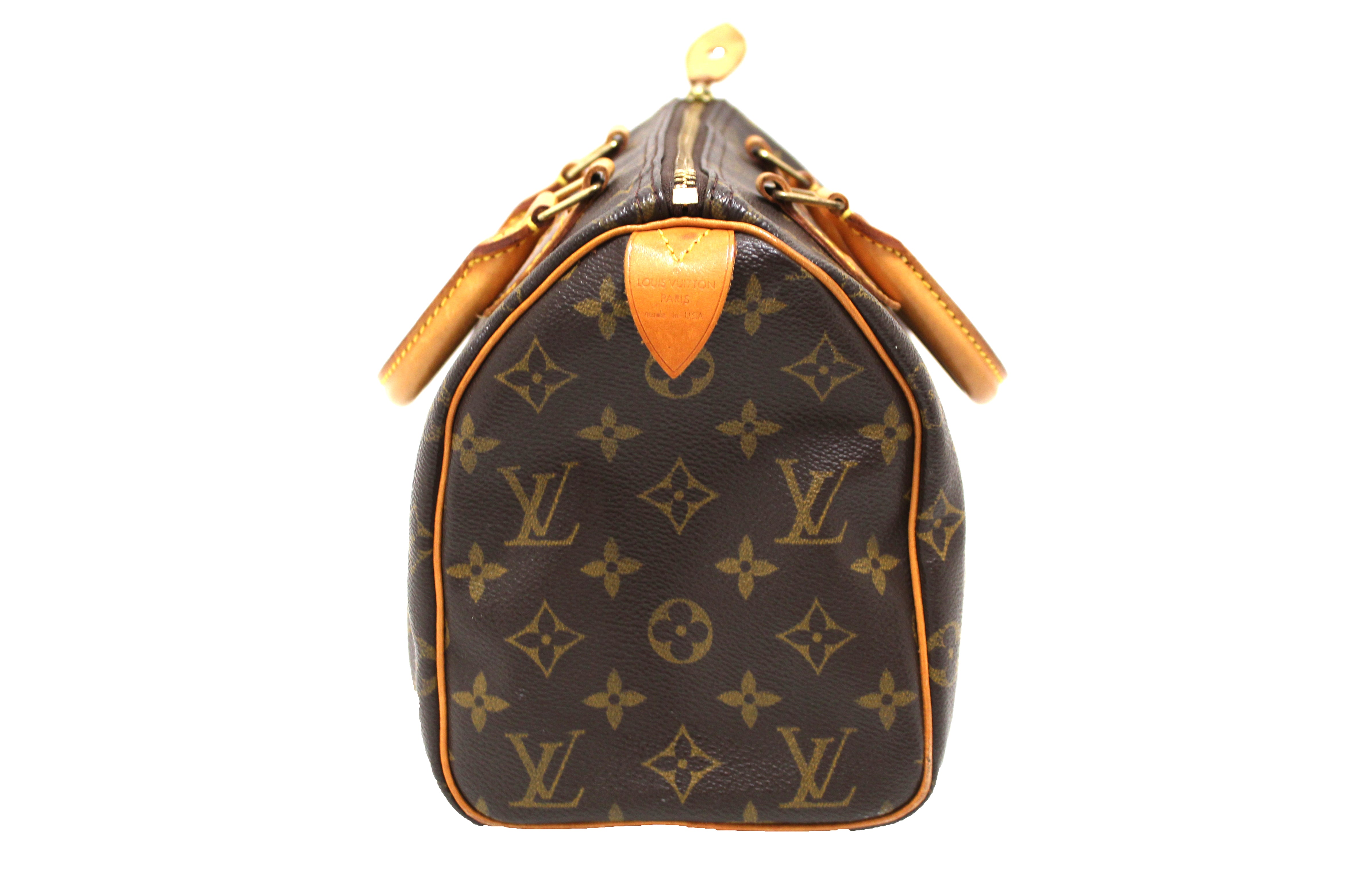 Authentic Louis Vuitton Monogram Speedy 25 Handbag - Luxury Designer Shoulder Bag for Women, Perfect for Work, Travel & Everyday Use