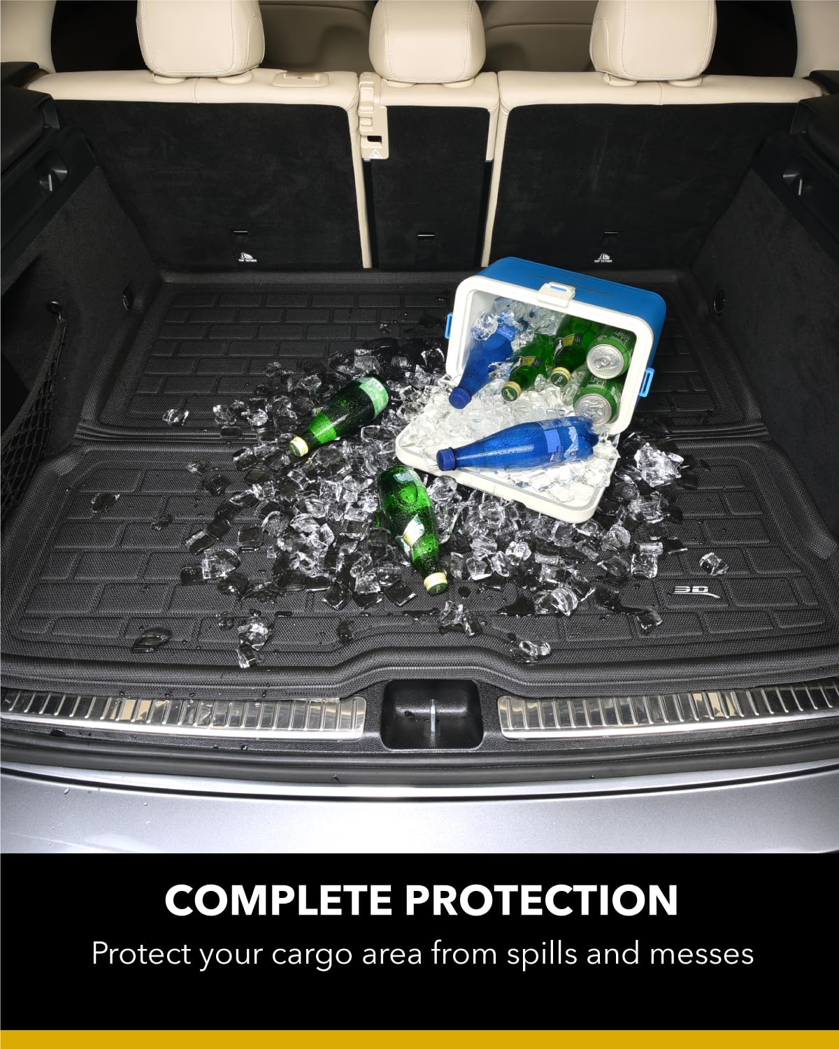 3D MAXpider Kagu Custom Fit Cargo Liner for BMW X4 (G02) 2019-2025 - Premium Black Trunk Mat, Waterproof & Anti-Slip Protection - Perfect for Road Trips, Groceries & Pet Transport