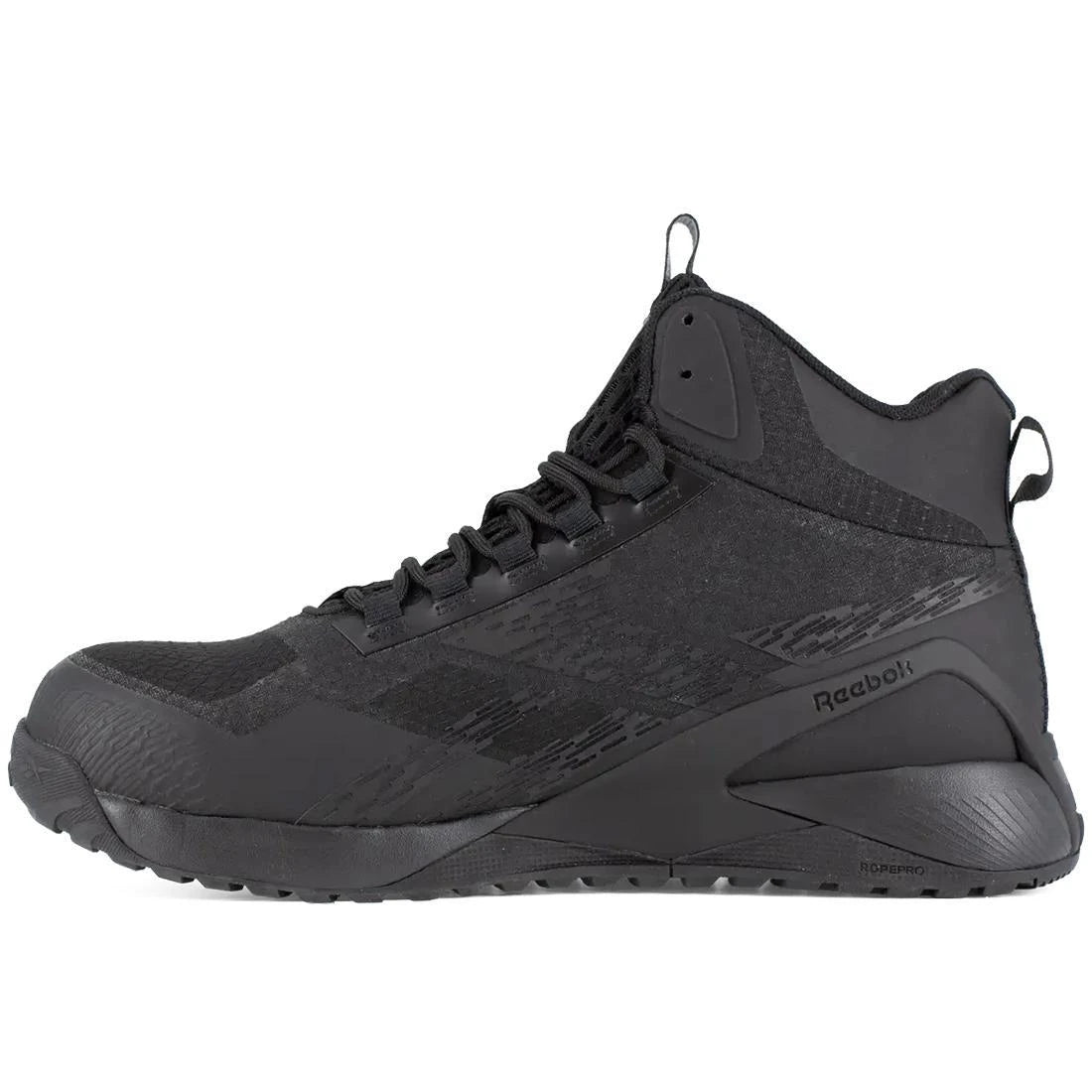 Nano X1 Adventure Composite Toe Athletic Work Boots for Men - Lightweight Safety Shoes for Construction, Hiking & Outdoor Work - Black