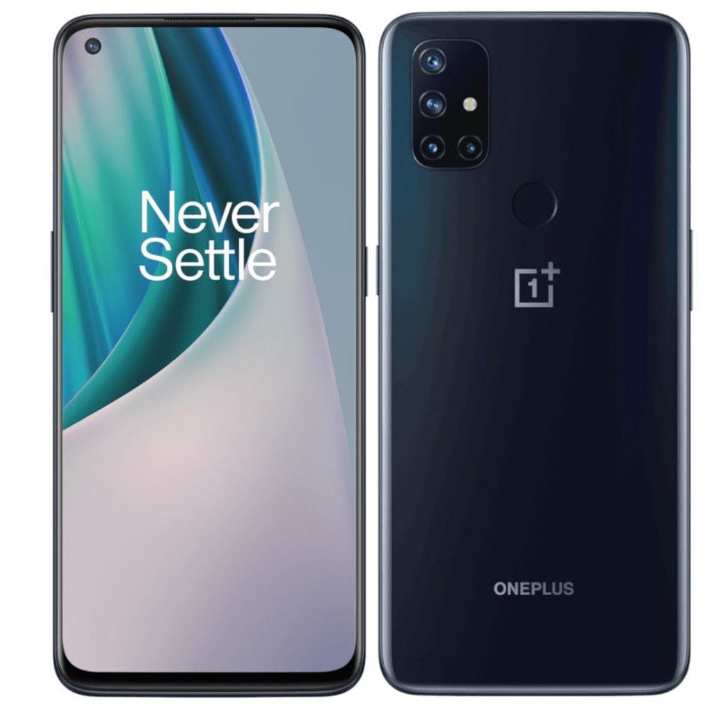OnePlus Nord N10 5G Unlocked Smartphone - 128GB Midnight Ice | Fast 5G Connectivity, Long Battery Life | Perfect for Streaming, Gaming & Productivity