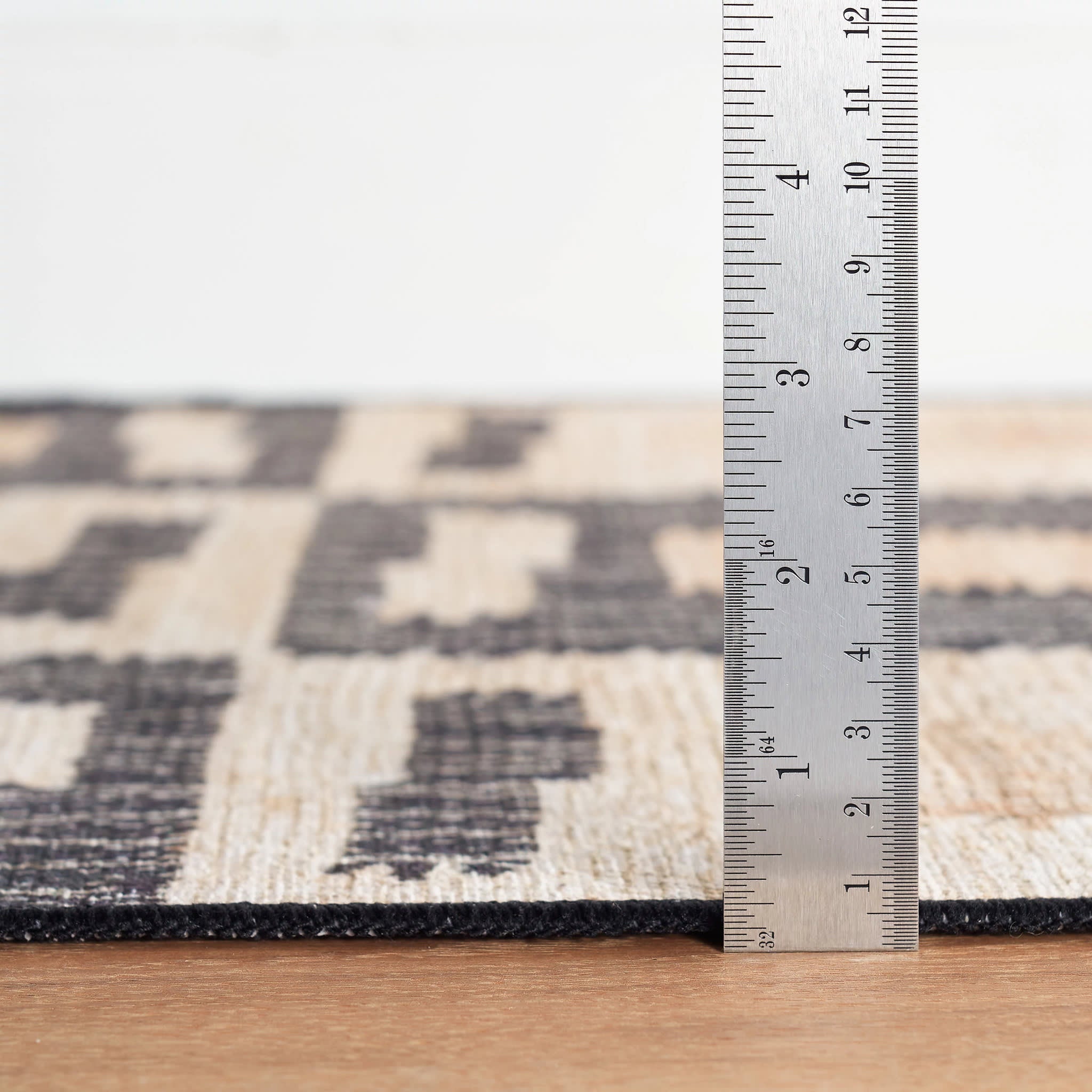 Cassia Machine Washable Rug - Soft Natural Fiber Area Rug for Living Room, Bedroom & Dining Room | Eco-Friendly & Durable Home Decor