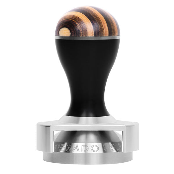 58.5mm Heavy Duty Metal Coffee Tamper - Professional Espresso Press for Baristas & Home Brewing - Perfect for Espresso Machines & Coffee Shops