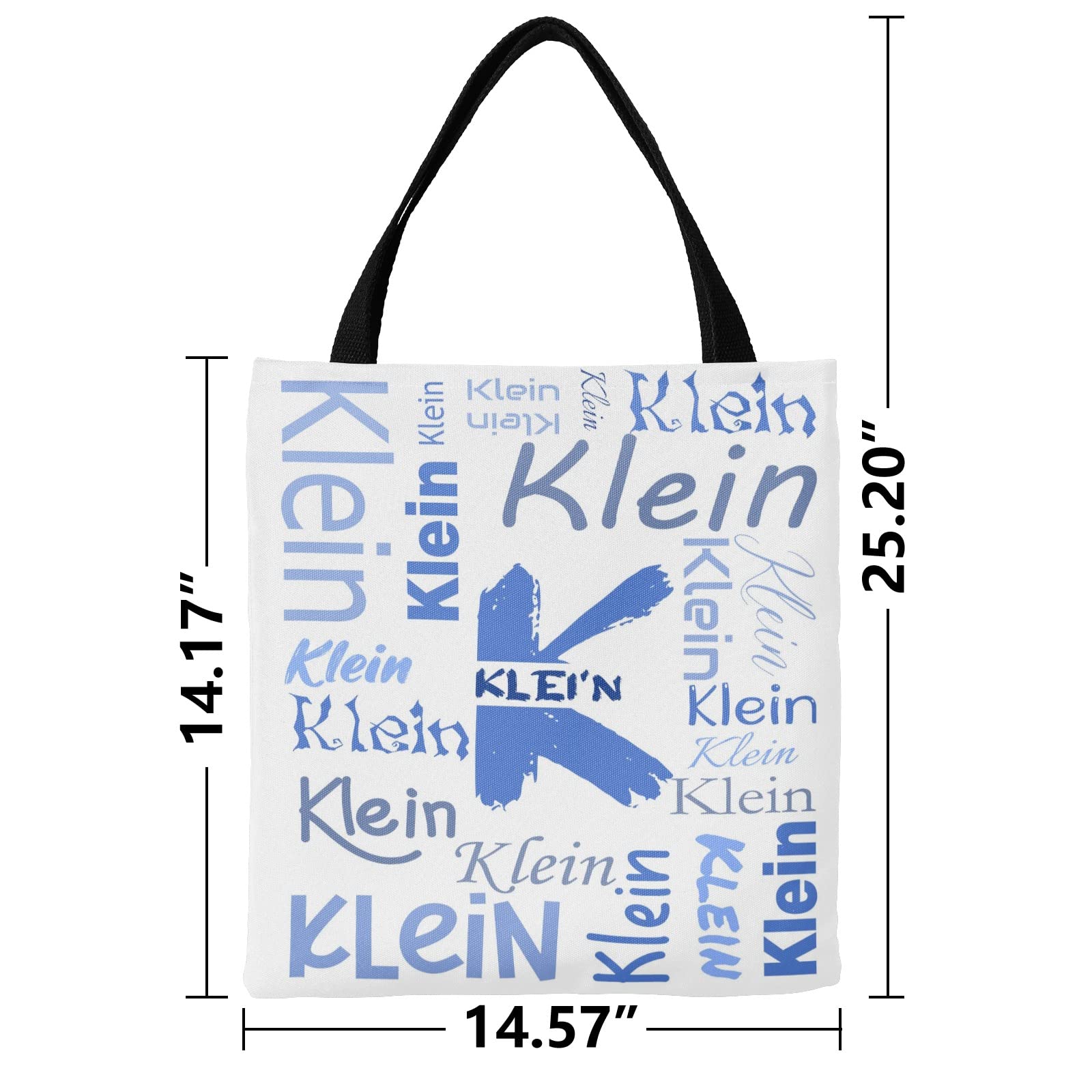 Custom Personalized Tote Bags for Women - Monogrammed Name Tote Bag Gift for Birthday, Christmas & Valentine's Day - Perfect for Shopping, Beach & Everyday Use