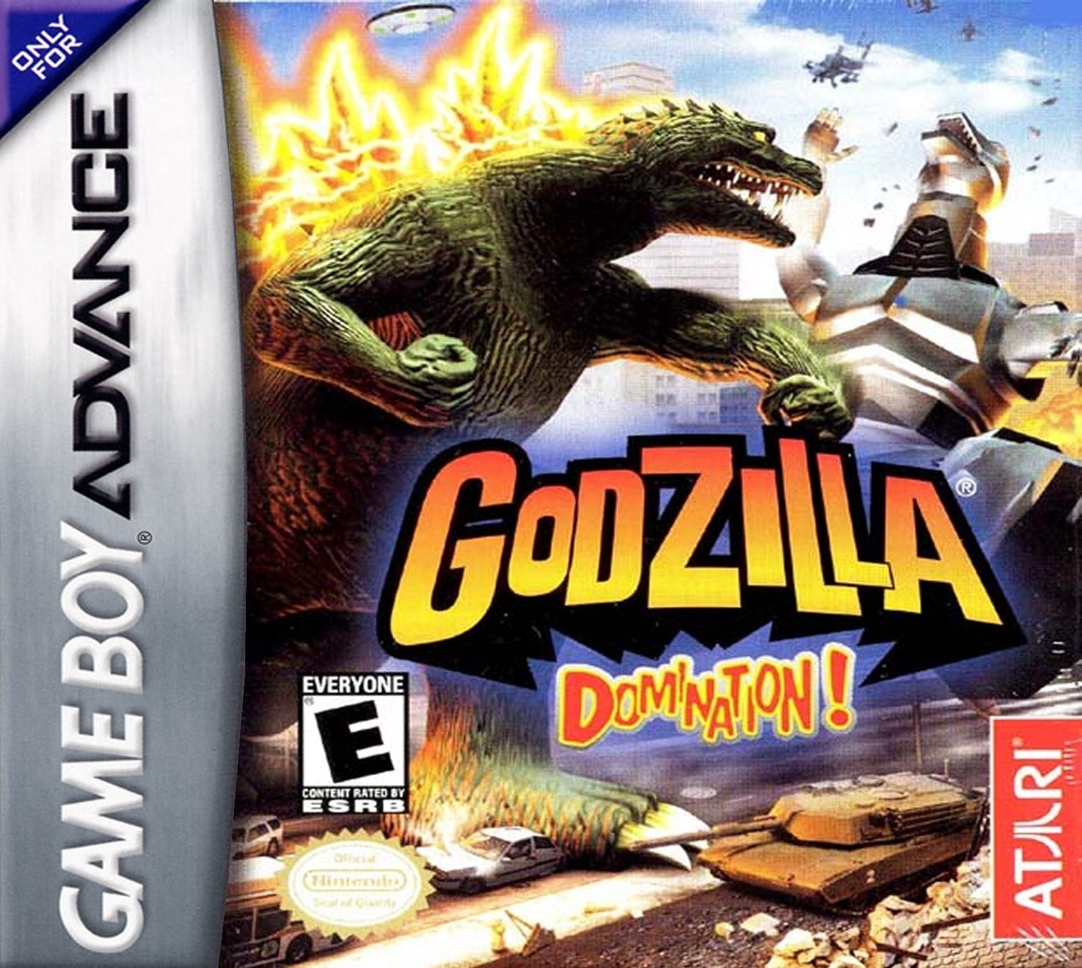 Godzilla: Domination - Classic Monster Battle Video Game for Nintendo GBA | Perfect for Retro Gaming Fans & Collectors | Play at Home or On-The-Go