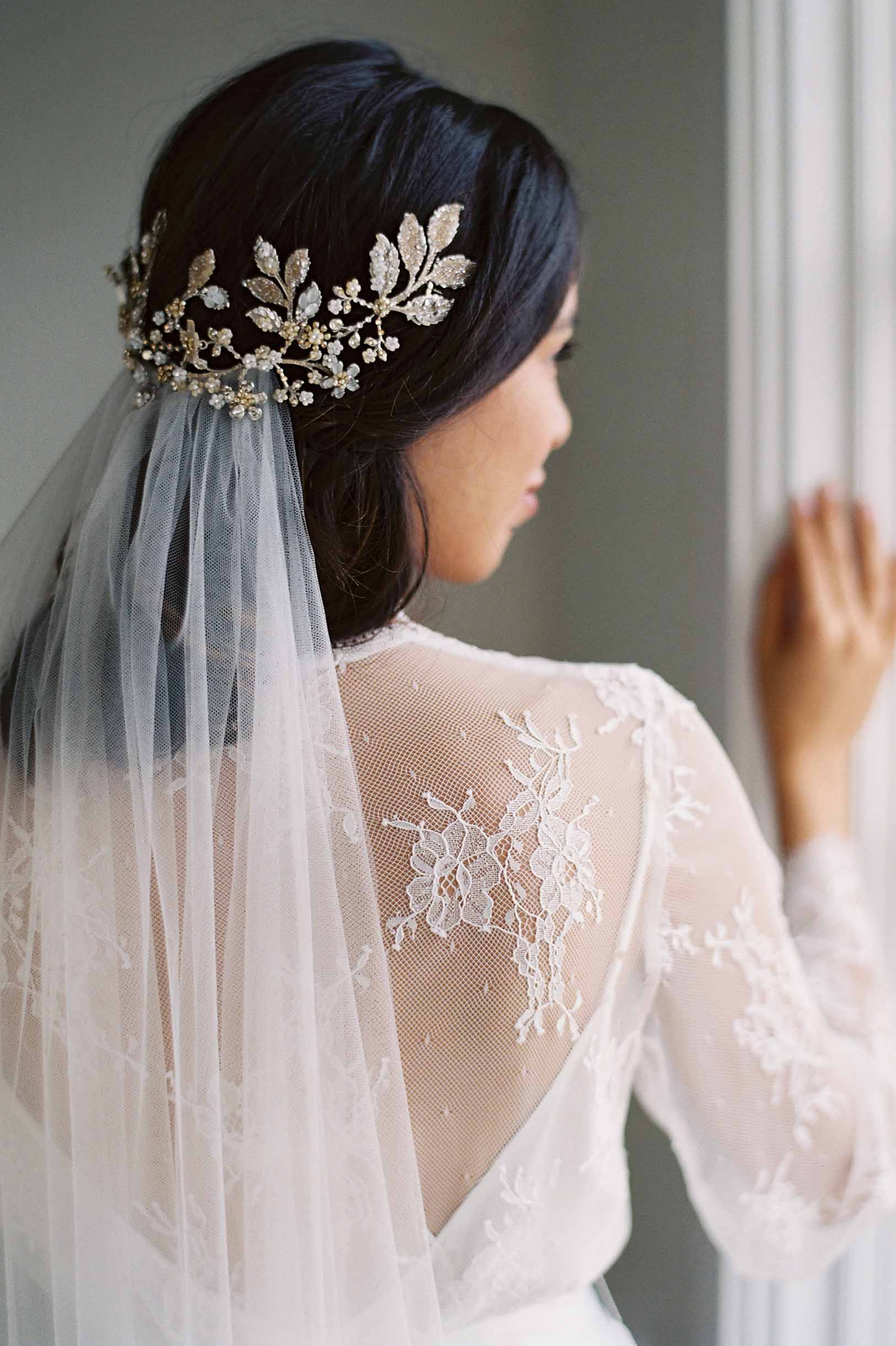 Ivory Camellia Bridal Lace Robe - Elegant Wedding Gown Cover Up for Bridal Shower, Getting Ready & Honeymoon (Plus Size Available)