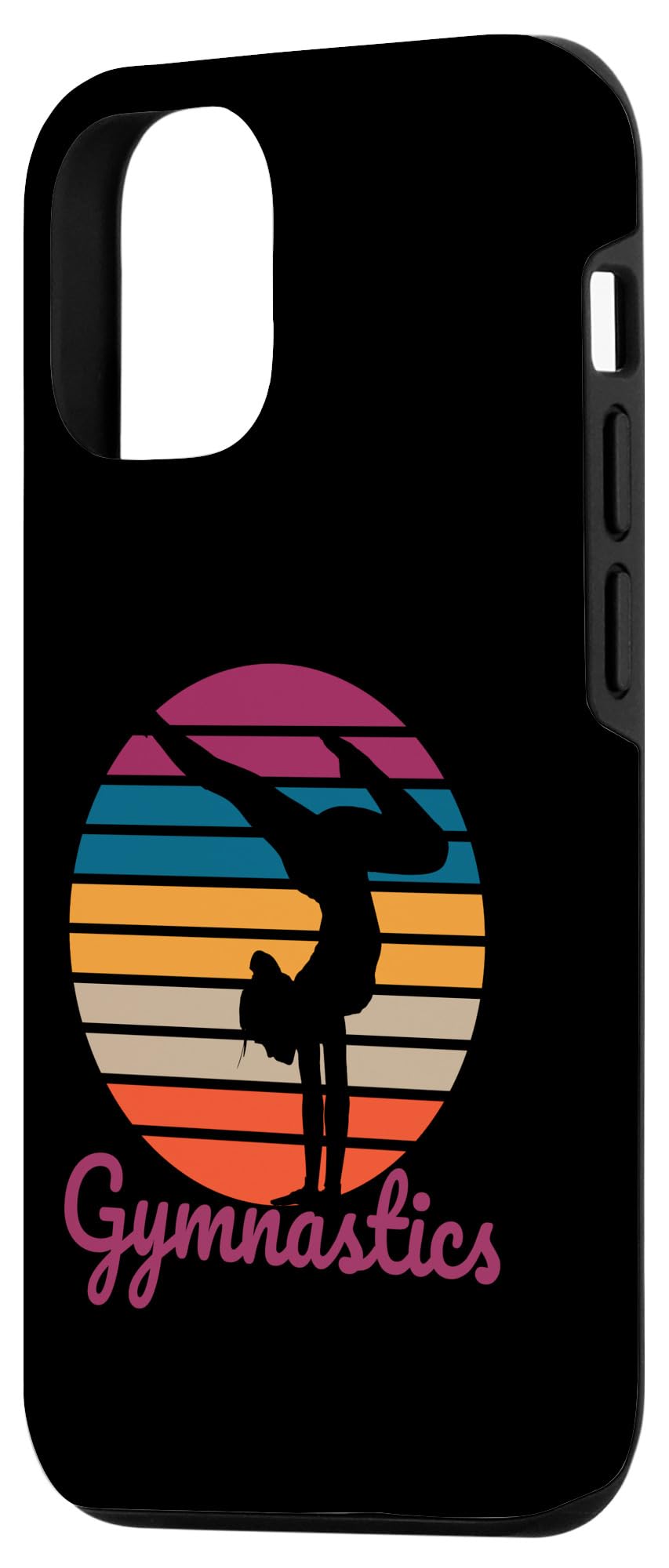 iPhone 12/12 Pro Retro Gymnastics Case - Durable Acro Gear for Tumbling Teams & Gymnasts | Perfect for Training, Competitions & Daily Protection