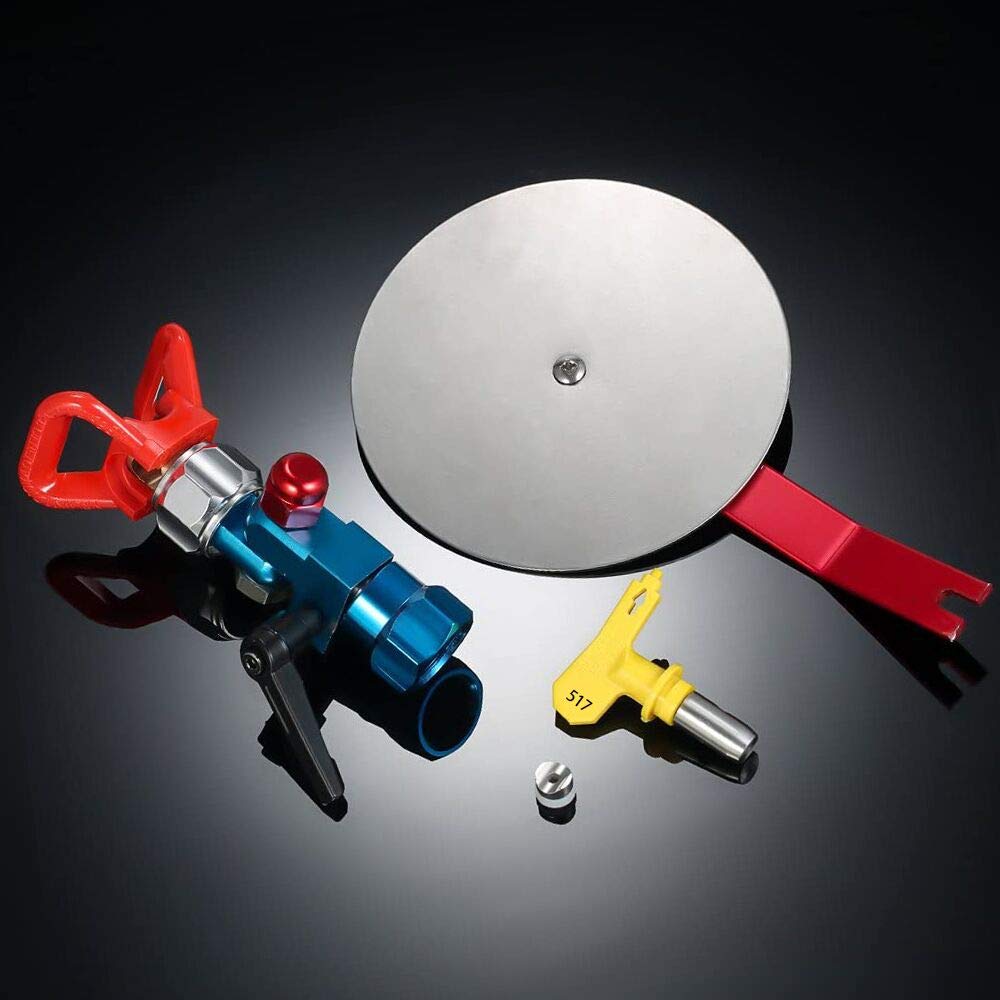 Universal Paint Spray Guide Tool - 8 Inch Extension Pole for Spray Gun 517 Injector - Perfect for Wall, Ceiling & DIY Painting Projects