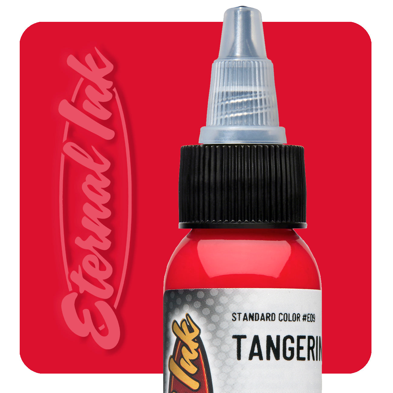 Eternal Tangerine Ink - Premium Permanent Orange Ink for Calligraphy, Tattoos & Art - Ideal for Professional Artists, DIY Projects & Creative Writing