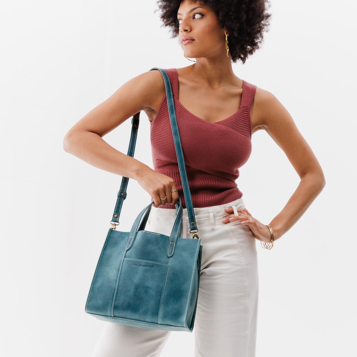 Lola Crossbody Tote Bag for Women - Stylish Leather Shoulder Purse with Adjustable Strap, Perfect for Work, Travel & Everyday Use