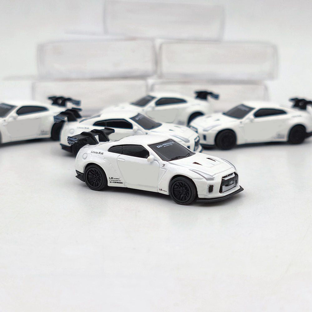 1:87 Scale Nissan GTR 34 Liberty Walk Diecast Model Cars - 5PCS/10PCS Set for Collectors, Toy Car Enthusiasts & Auto Gifts - Perfect for Display, Racing Scenes & Car Collection Showcases