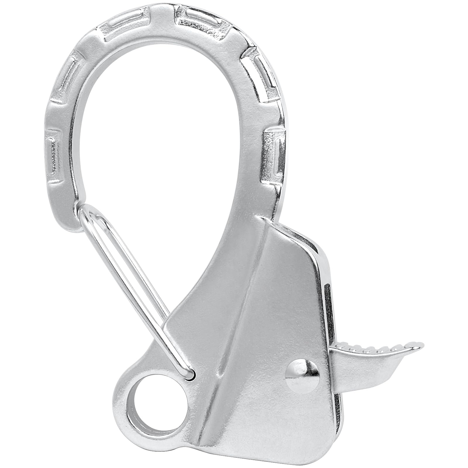 Stainless Steel Boat Fender Clips - Quick Release Marine Clips for Rail Mounting, 3/8