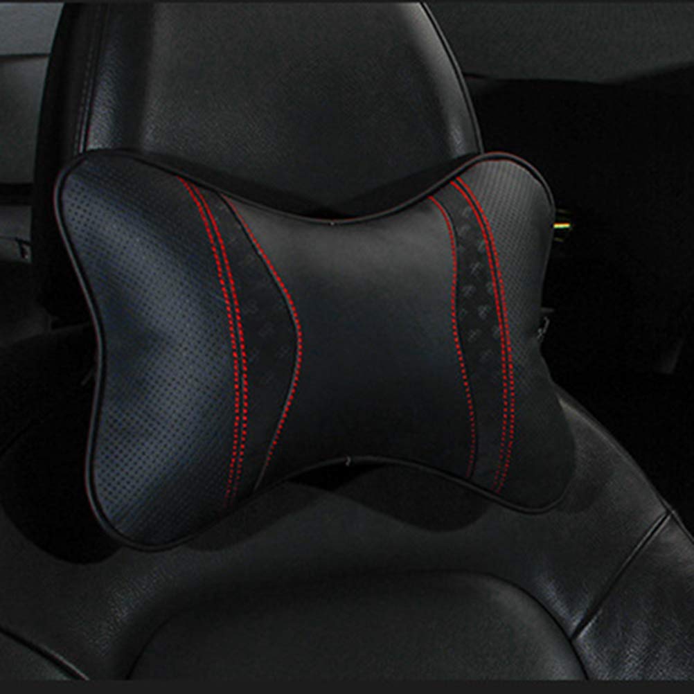 VICASKY Ergonomic Car Neck Pillow - Memory Foam Headrest Support for Comfortable Driving & Travel - Perfect for Long Road Trips, Commuting & Airplane Use