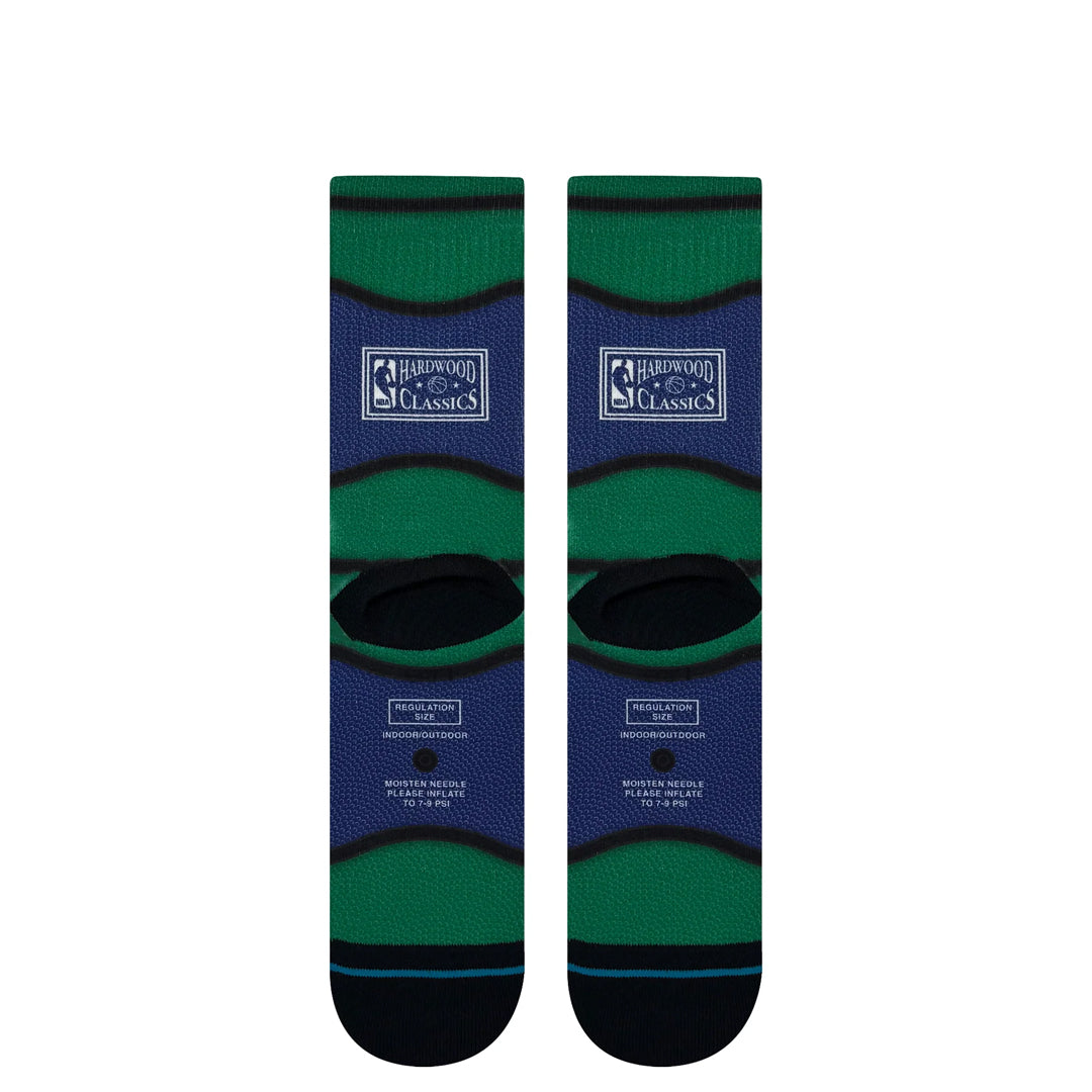 Dallas Mavericks Mini Basketball Socks - Official NBA Team Socks for Kids & Adults - Perfect for Basketball Games, Sports Fans & Casual Wear