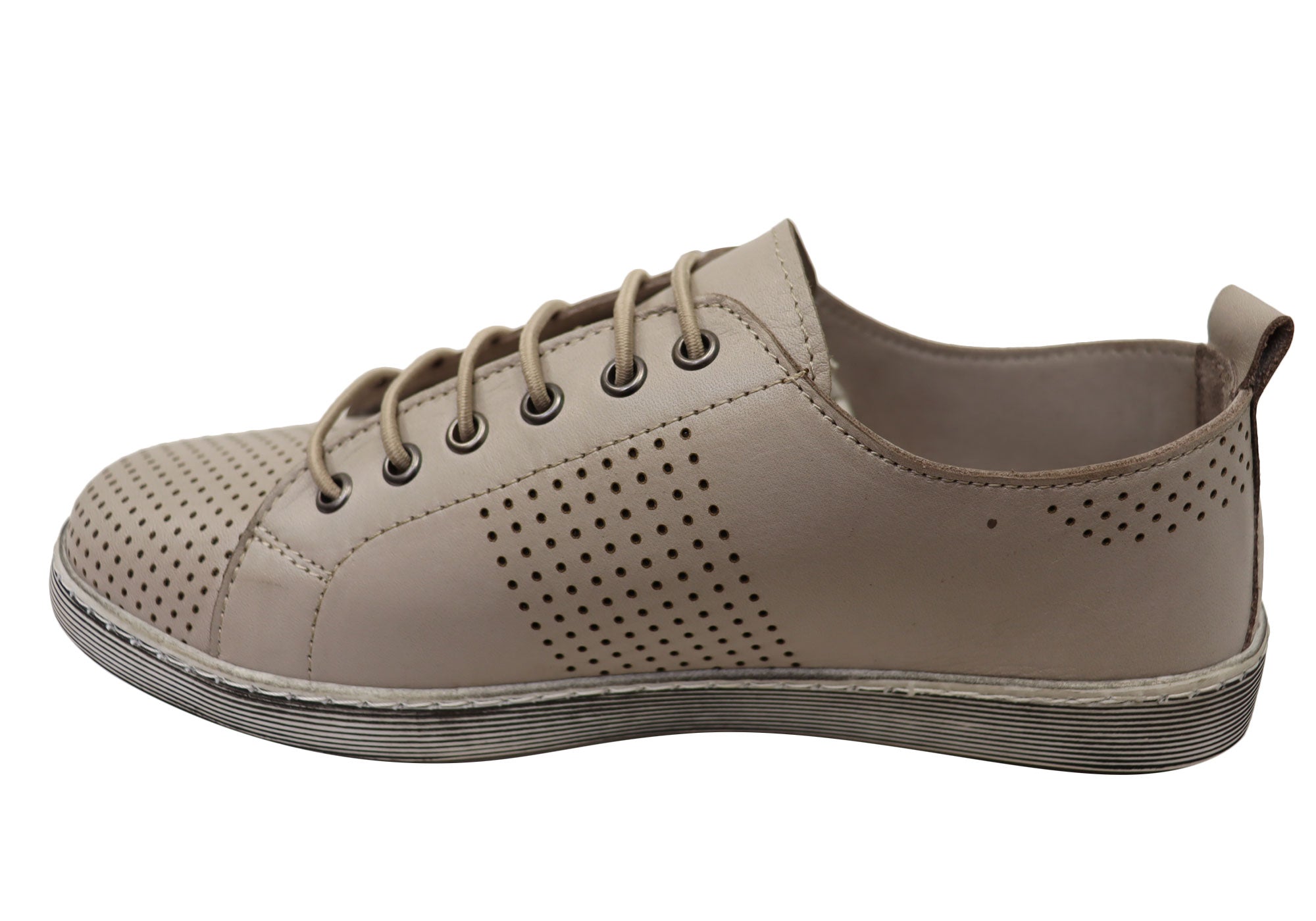 Orizonte Fay Women's European Comfortable Leather Casual Shoes - Stylish & Breathable for Walking, Travel & Everyday Wear