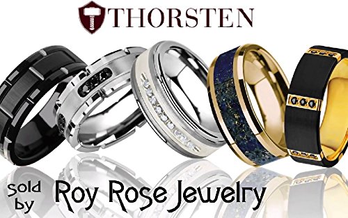 LAUREEN Black Domed Ceramic Wedding Ring for Women - 2mm Wide Wedding Band - Elegant & Durable for Everyday Wear, Anniversary & Special Occasions