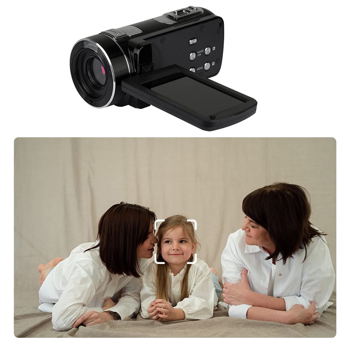 2400W Pixel Digital Camera with 3