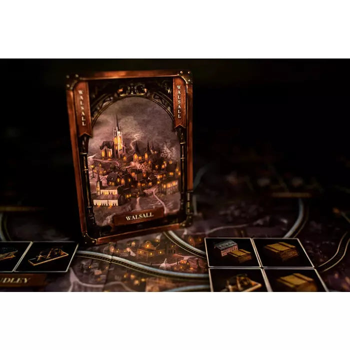 Brass: Birmingham Board Game - Strategy Economic Game for Adults & Teens - Perfect for Game Nights, Family Gatherings & Parties