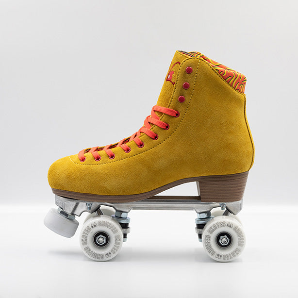 Chuffed Skates Crew Collection Roller Skates - Premium Quad Skates for Women & Men - Outdoor & Indoor Roller Skating - Perfect for Rink, Park, and Street Skating