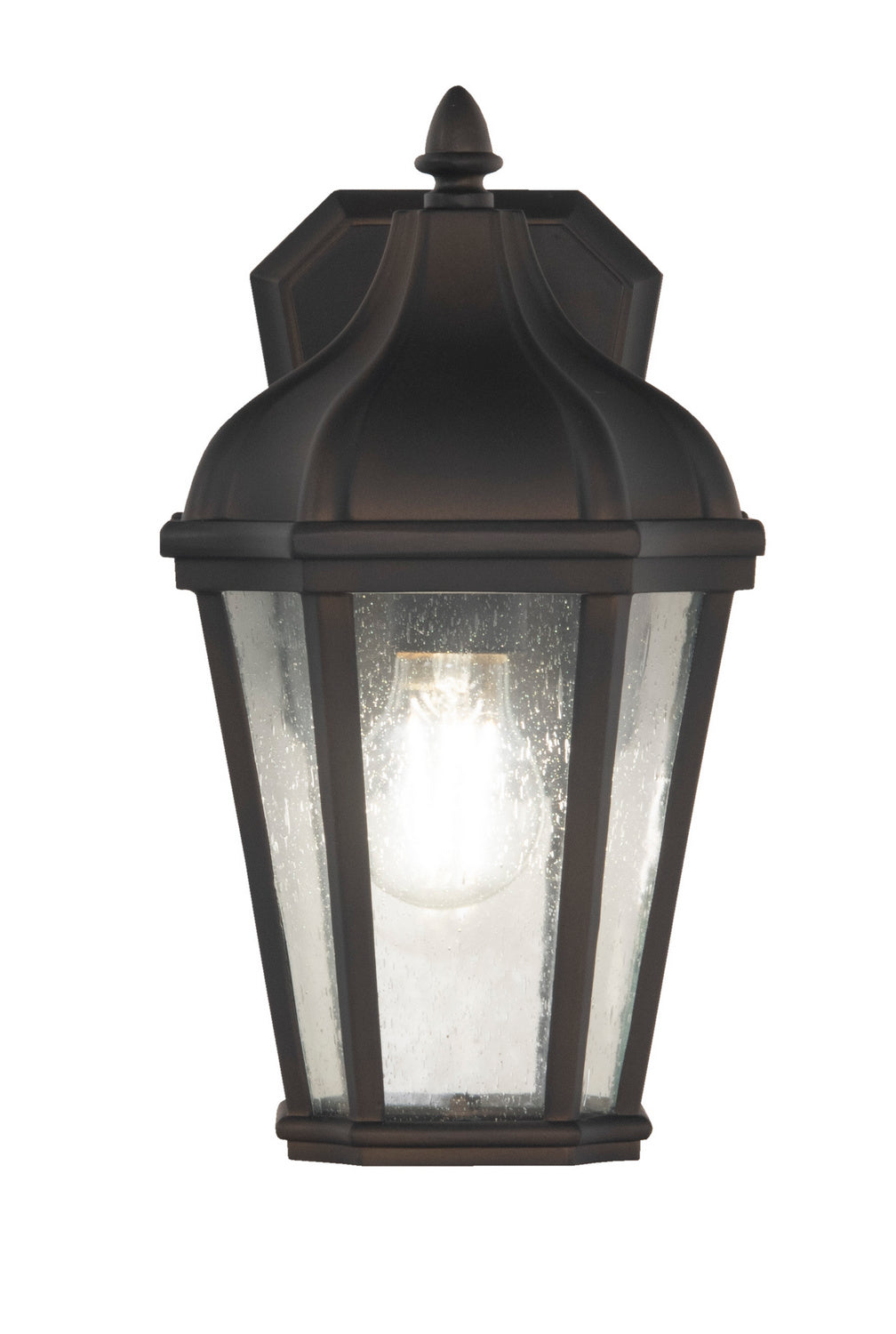 Briarwick Dark Coffee One Light Outdoor Wall Mount Sconce - Perfect for Porch, Patio, and Garden Lighting