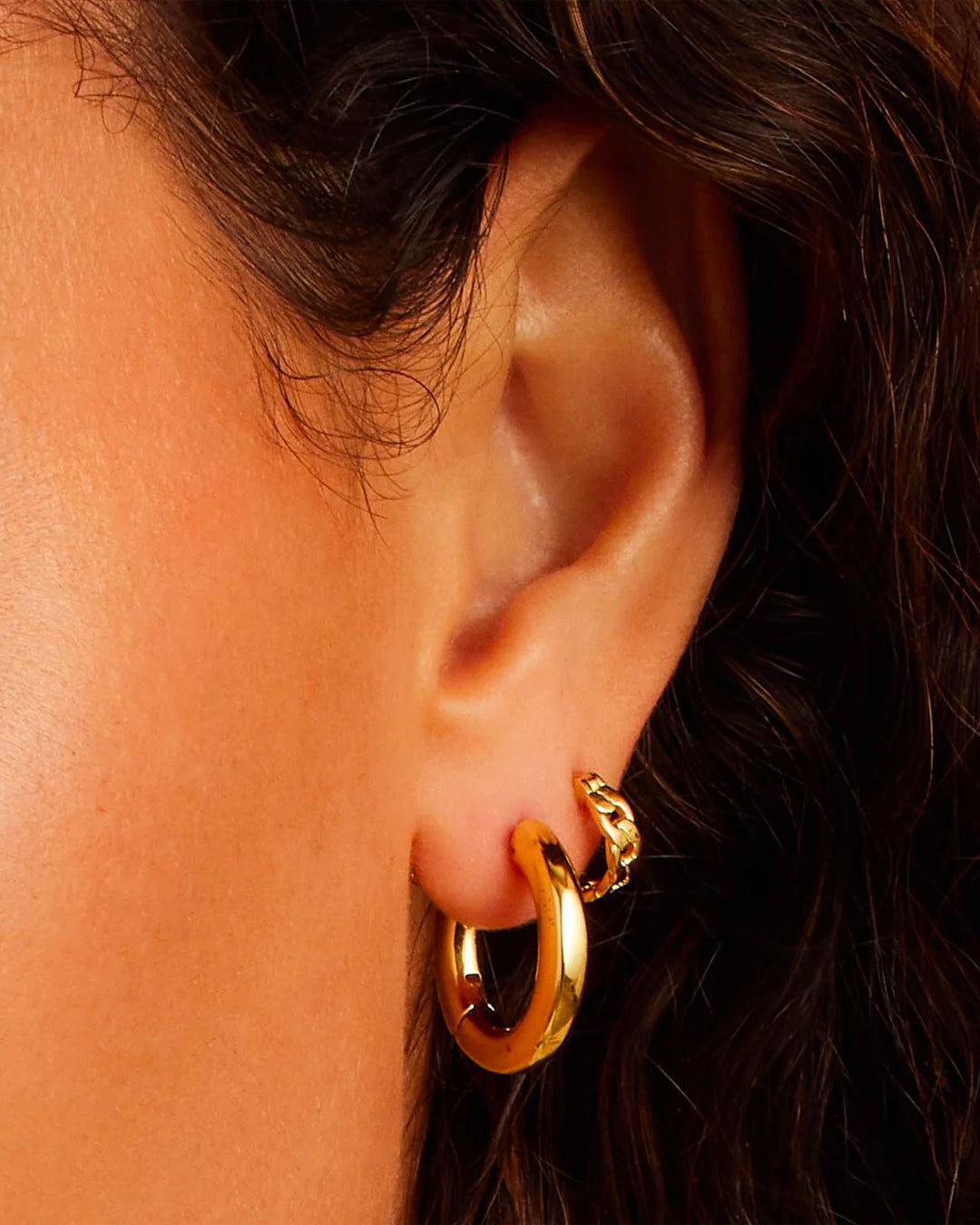 Wild Side Huggie Earrings Set - Dainty Gold Hoop Huggies for Women - Minimalist Boho Earrings for Everyday Wear | Perfect for Work, Date Night & Casual Outfits