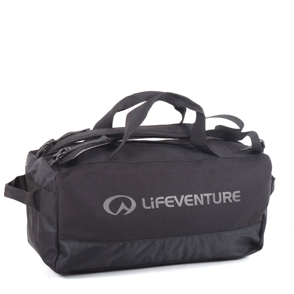Lifeventure Expedition Cargo Duffle Bag 50L - Waterproof Travel Duffel for Camping, Hiking & Outdoor Adventures