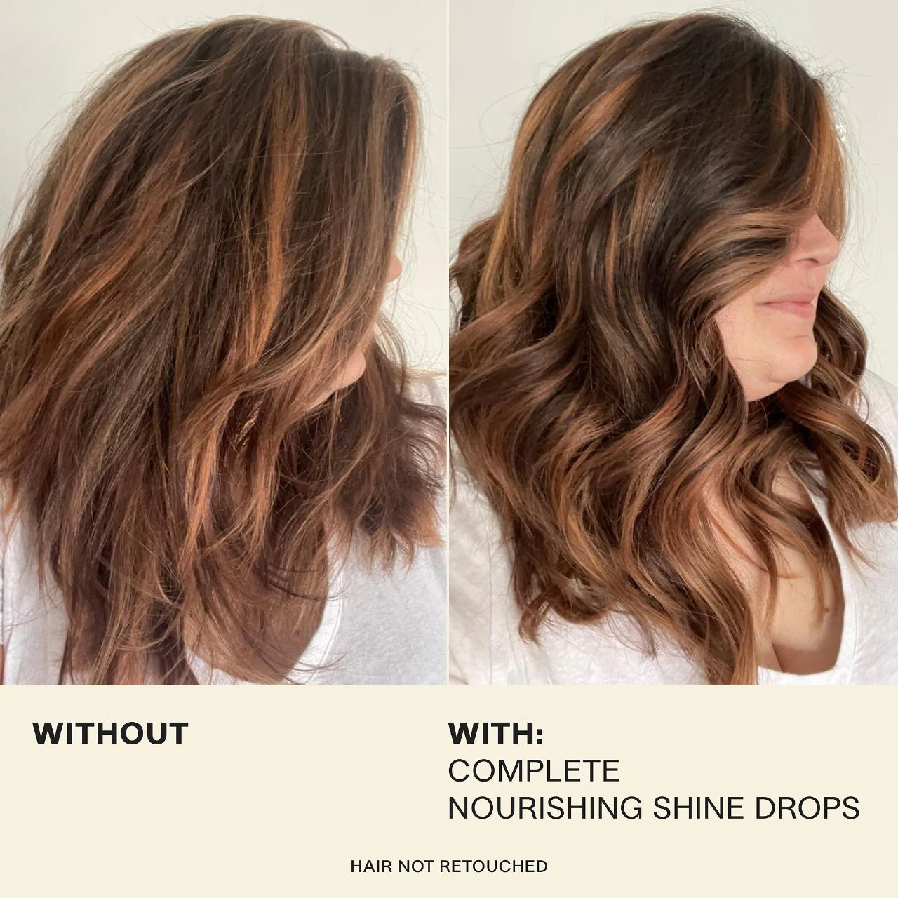 JVN Complete Nourishing Hair Oil Shine Drops 50ml - Hydrating & Smoothing Hair Treatment for Frizz Control & Shine - Perfect for Dry, Damaged Hair & Daily Styling