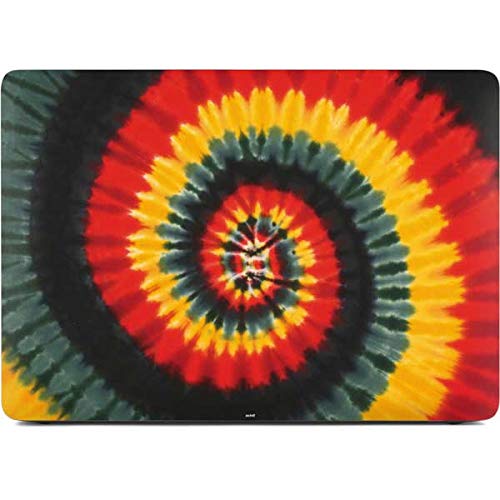 Liquid Blue Tie Dye Laptop Decal Skin for MacBook Air 13 inch (2020) | Rasta Spiral Design | Protective Vinyl Sticker for Work, School & Travel