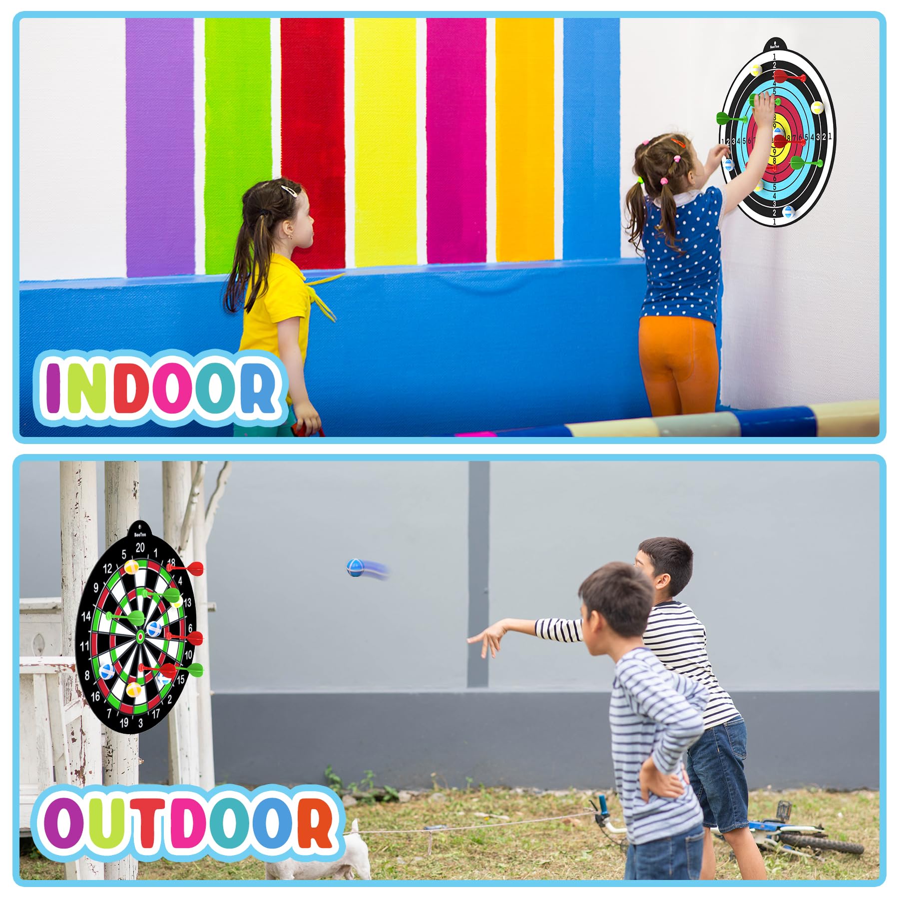BooTaa 2 Pack Action Target Games for Outdoor Shooting Practice - Perfect for Backyard Training, Hunting, and Tactical Drills