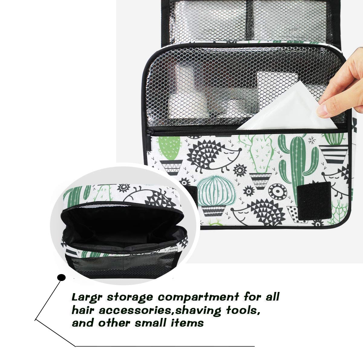Multifunctional Hanging Toiletry Bag for Travel - Women & Men
