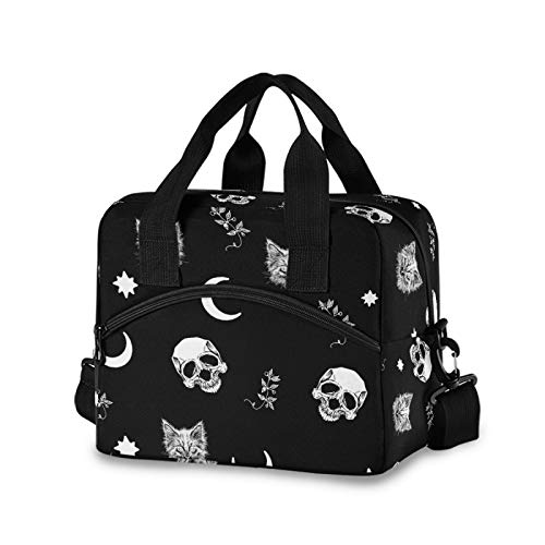 Skull Cat Moon