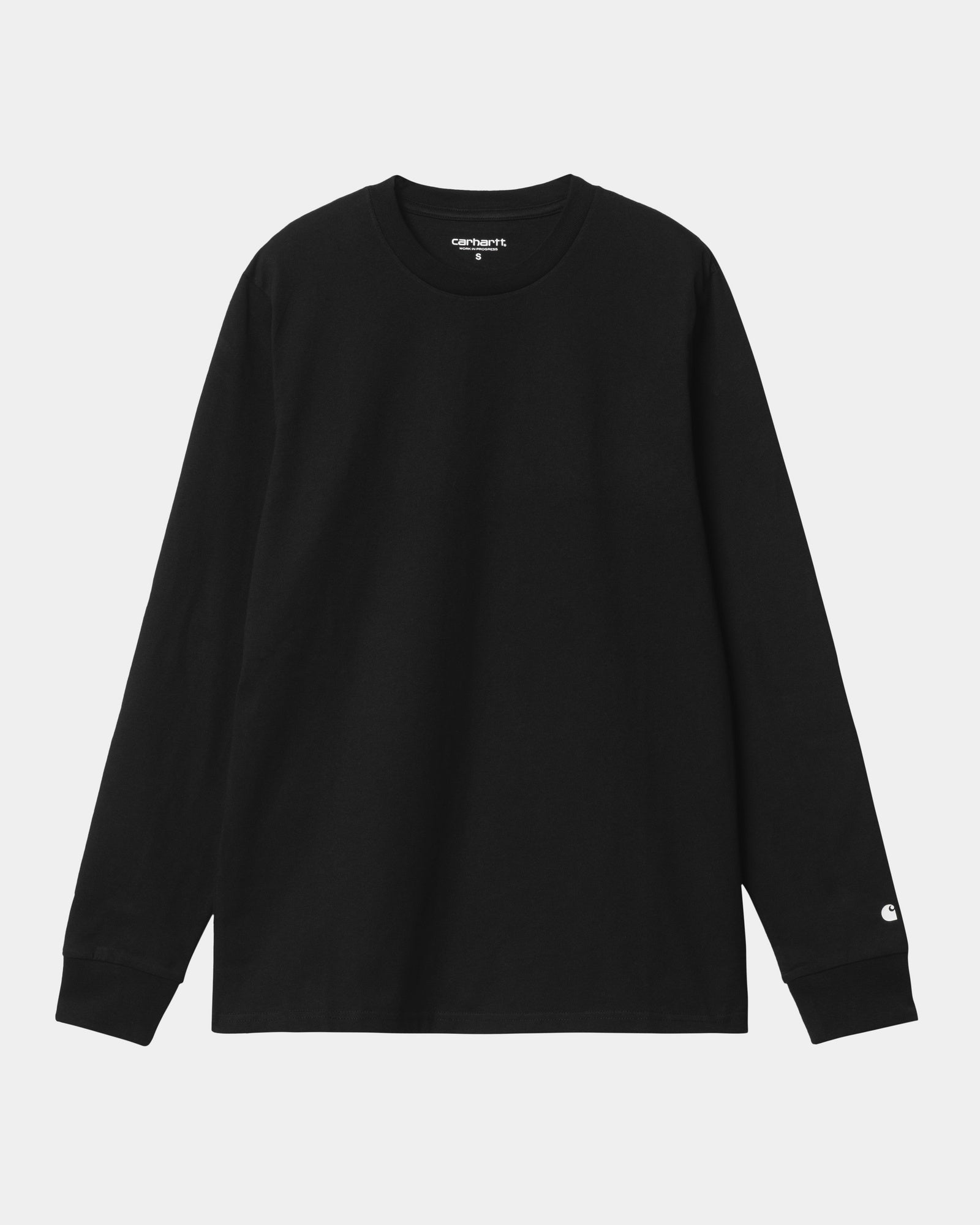 Premium Base Long Sleeve T-Shirt for Men & Women | Soft Cotton Crewneck Shirt in Black | Perfect for Layering, Casual Wear & Everyday Outfits