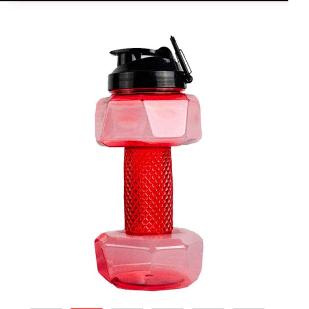 Portable Plastic Water Bottle Dumbbell - Unisex Fitness Shaker for Gym, Running & Outdoor Sports | Stay Hydrated During Workouts & Activities