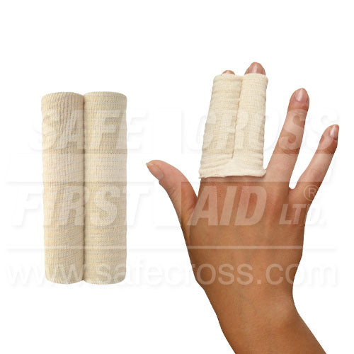 Small Double Finger Dressing 5.1 x 11.4 cm - Pack of 25 - Wound Care for Fingers & Toes - First Aid Bandages for Cuts, Scrapes & Blisters