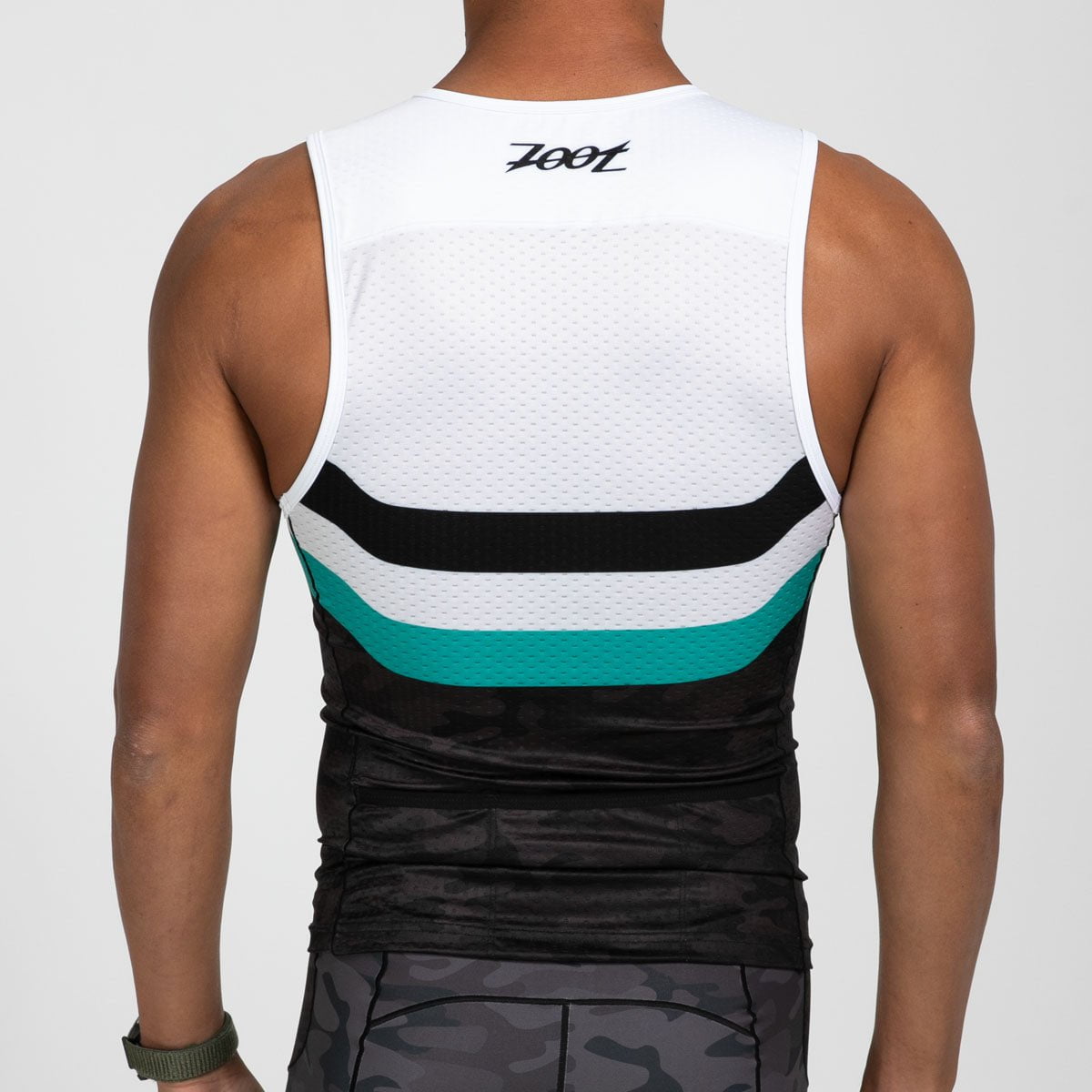 Men's Limited Edition Tri Tank Camouflage Workout Shirt - Gym, Running & Outdoor Training Apparel