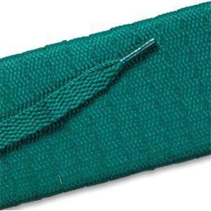 Flat Athletic Shoelaces - Kelly Green (2 Pair Pack) | Non-Slip Durable Laces for Running, Basketball & Casual Shoes | Perfect for Sports & Everyday Wear