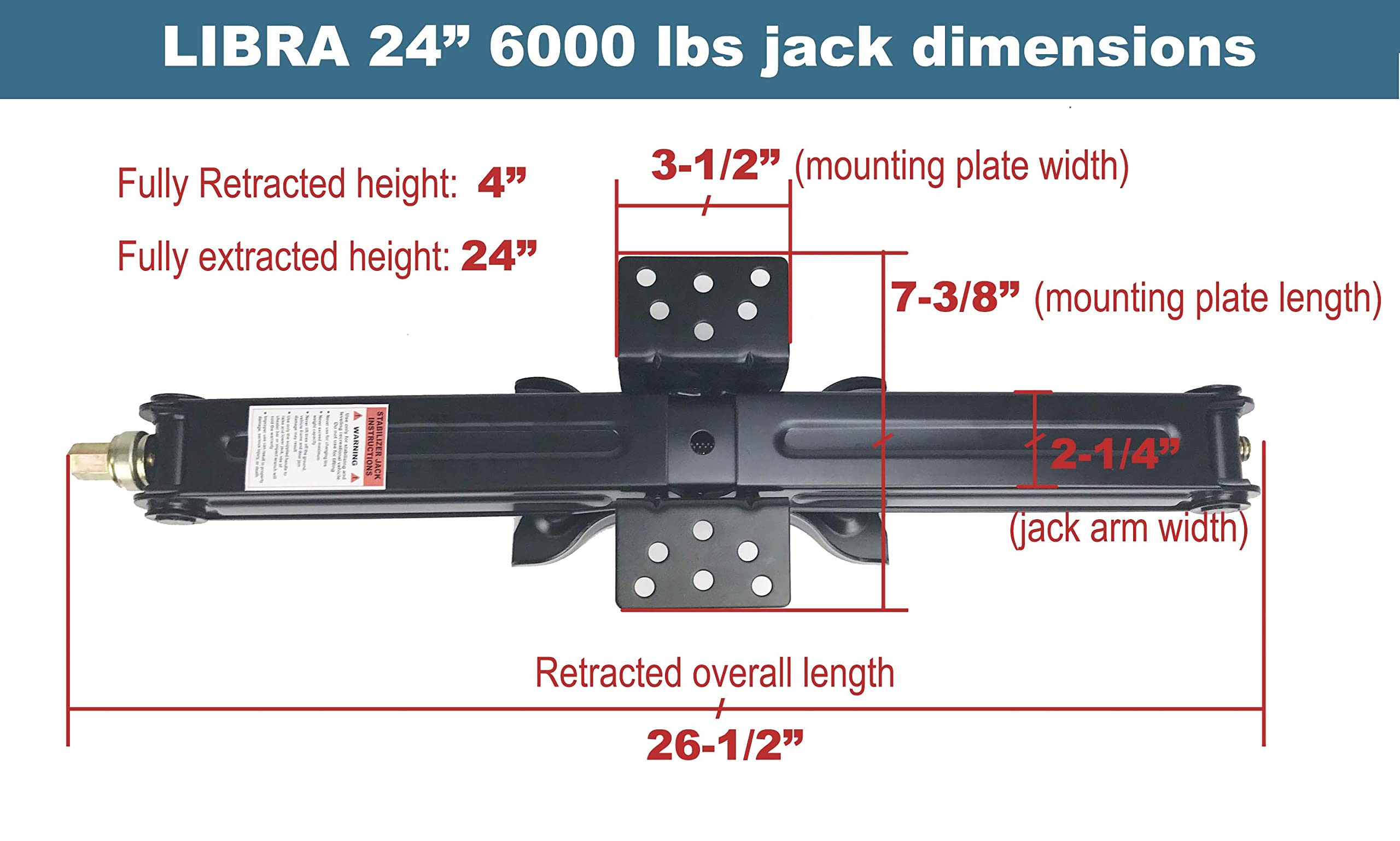 6000 lbs 24