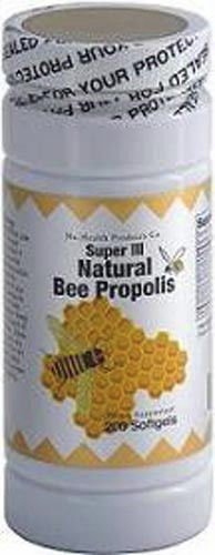 Super III Natural Bee Propolis 200 Softgels per Bottle - 8 Pack | Premium Quality Dietary Supplement for Immune Support & Wellness | Perfect for Daily Health Routine & Travel